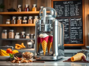 Maszyny do lodów gałkowych – frezery, pasteryzatory i ich zastosowanie w lodziarni